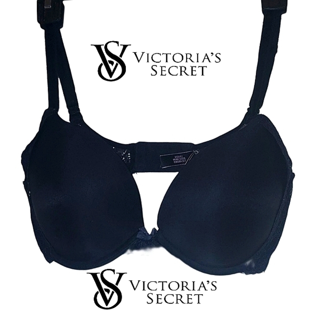 Victoria Secret Dream Angels Womans Black Push Up Bra Black